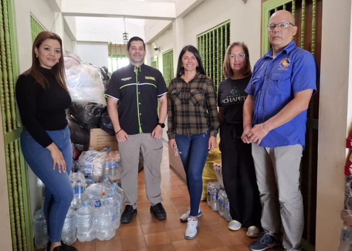 Cámara de Turismo del Táchira entrega insumos a Protección Civil en beneficio a las familias damnificadas
