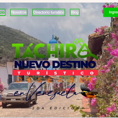 Cámara de Turismo del Táchira lanza innovadora plataforma digital para impulsar el turismo regional